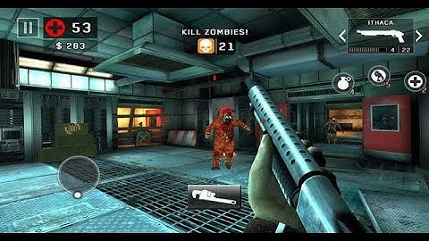 Dead Trigger gameplay Zombie Survival Gameplay Part 74 - Harini game Android Game