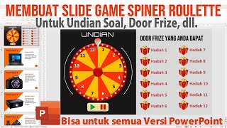 Cara Membuat Slide Game Pembelajaran Spiner Roulette screenshot 1