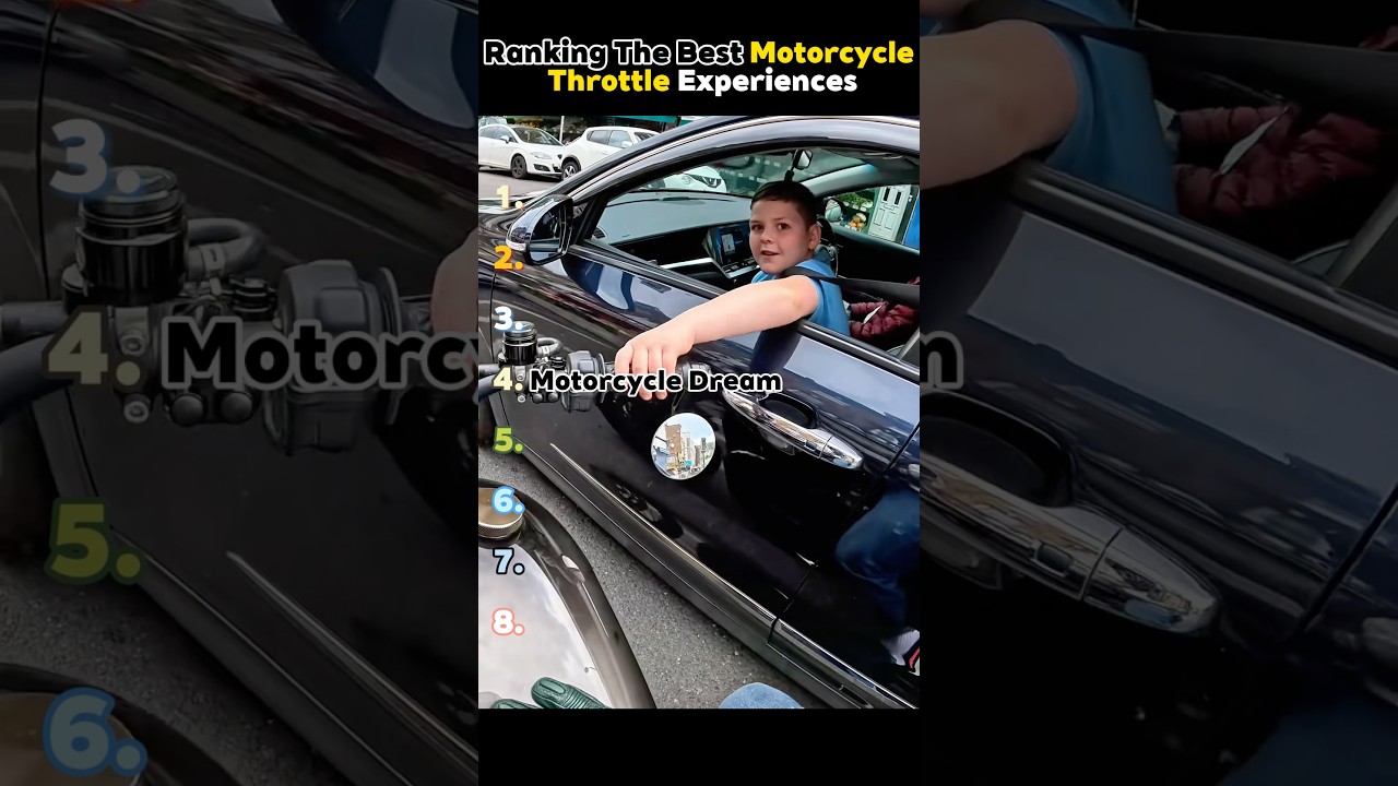 Ranking The Best Motorcycle Throttle Experiences.#Motorcycle#Throttle#Bike#Reaction#Funny#Shorts