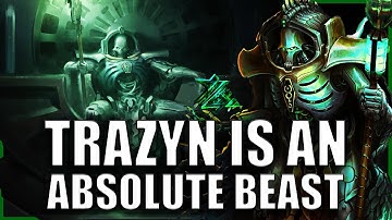 Trazyn The Infinite Is The Most Powerful Character In All Of Warhammer 40k