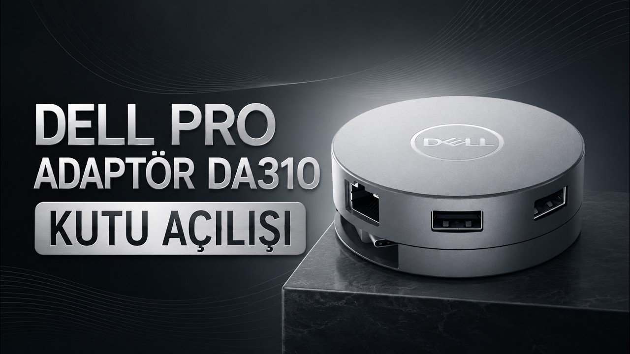 Dell Pro 7 si 1 arada USB-C Mobil Adaptör DA310 470-AEUP | Ebrar