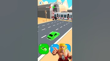 Shape-Shifting 2 GAMEPLAY Level No #495 Walkthrough - New Update Car Racing #Shorts #ShapeShifting