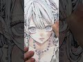 【メイキング】空の上に棲む魔法使いさん #shorts #イラスト