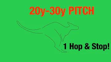 20y - 30y One Hop & Stop Pitch Shot