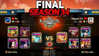 картинка: DILIGENT против PU (BO5) | ФИНАЛ 34 СЕЗОНА | Турнир Summoners War Legend