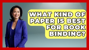 What Kind Of Paper Is Best For Book Binding? - Graphic Design Nerd