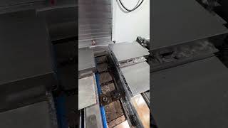 Four op workflow going down this morning! #cnc #machining #manufacturing