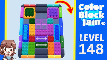 Color Block Jam Level 148 Solution Walkthrough