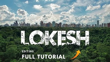 Viral Name Trend Photo x Video Editing | Urban Jungle Font Photo Editing | Urban Jungle Font In Vn