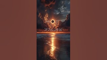 سورة القيامة فَإِذَا بَرقَ الْبَصَرَ وَحْسَفَ الْقَمَرُ قران كريم بصوت جميل #قرآن #قران_كريم
