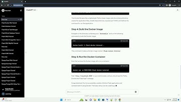 python flask docker tutorial