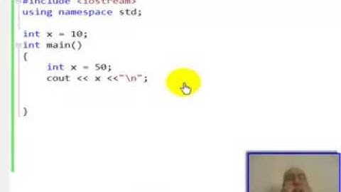 9  Programming with C++ , Local , Global  variables , Const , Automatic and Static  برمجة