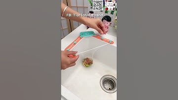 GIÁ LƯỚI LỌC THỨC ĂN - Đồ gia dụng - Đồ gia dụng thông minh | Tiện ích Hottrend #shorts