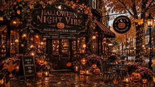 Cozy Halloween Café Aesthetic | 1 Hour of Fall Vibes & Decor Ideas