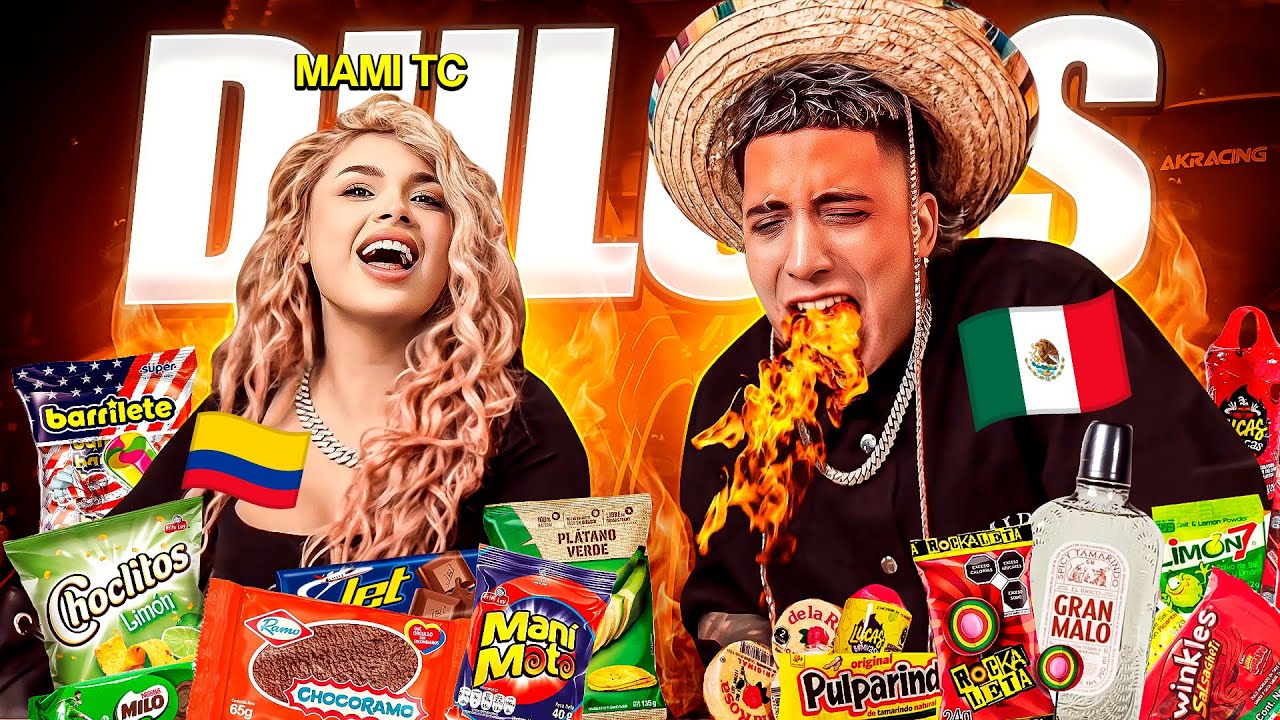 PROBANDO DULCES 🇨🇴 y 🇲🇽 CON MARIA JULISSA | 