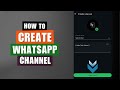 How To Create WhatsApp Channel In Pakistan | WhatsApp Channel Kaise Banaye