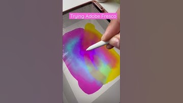 Adobe Fresco Review #art #shorts #adobefresco #digitalart #digitalartist #tiktok #adobefresco