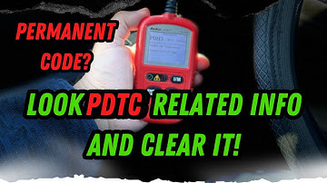 Removing PDTC with OBD2 Reader - The Easy Way