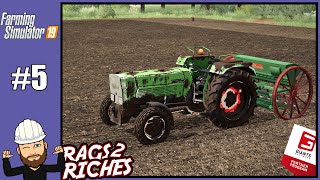 FS19 Rags2Riches No Mans Land #5 - Planting Oats