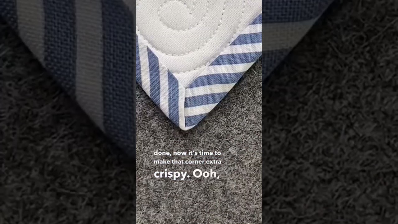 SEWING HACK: glue basting quilt binding using Elmers Glue