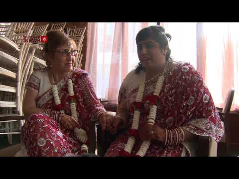 Exclusive: UK FIRST interfaith lesbian wedding with Hindu and Jewish woman