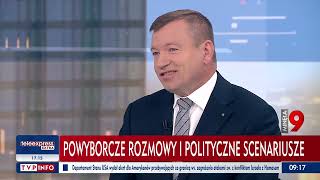 Minęła 9. Marlena Maląg, Piotr Kaleta, Karolina Pawliczak, Jarosław Rzepa, Ryszard Barto.