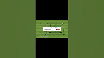 Square passing & combination drill by @SoccerExercises2 #Shorts  #football #footballtraining #soccer