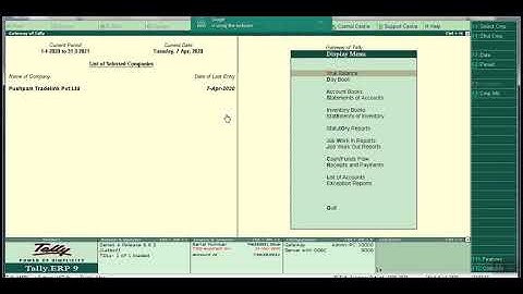 Print City Wise Area Wise Outstanding in Tally.ERP9