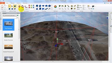 สร้าง 3D Environment ของ GENESIS64 SCADA