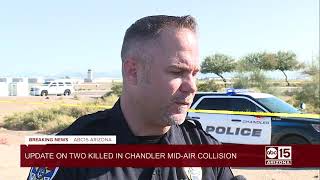 NOW: Update on two killed in helicopter and plane crash in mid-air above Chandler Airport