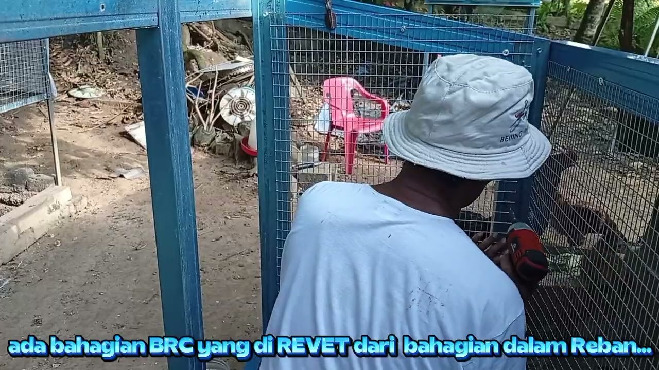VIDEO 28: SAMBUNG DIY REBAN & MEMASANG BRC.