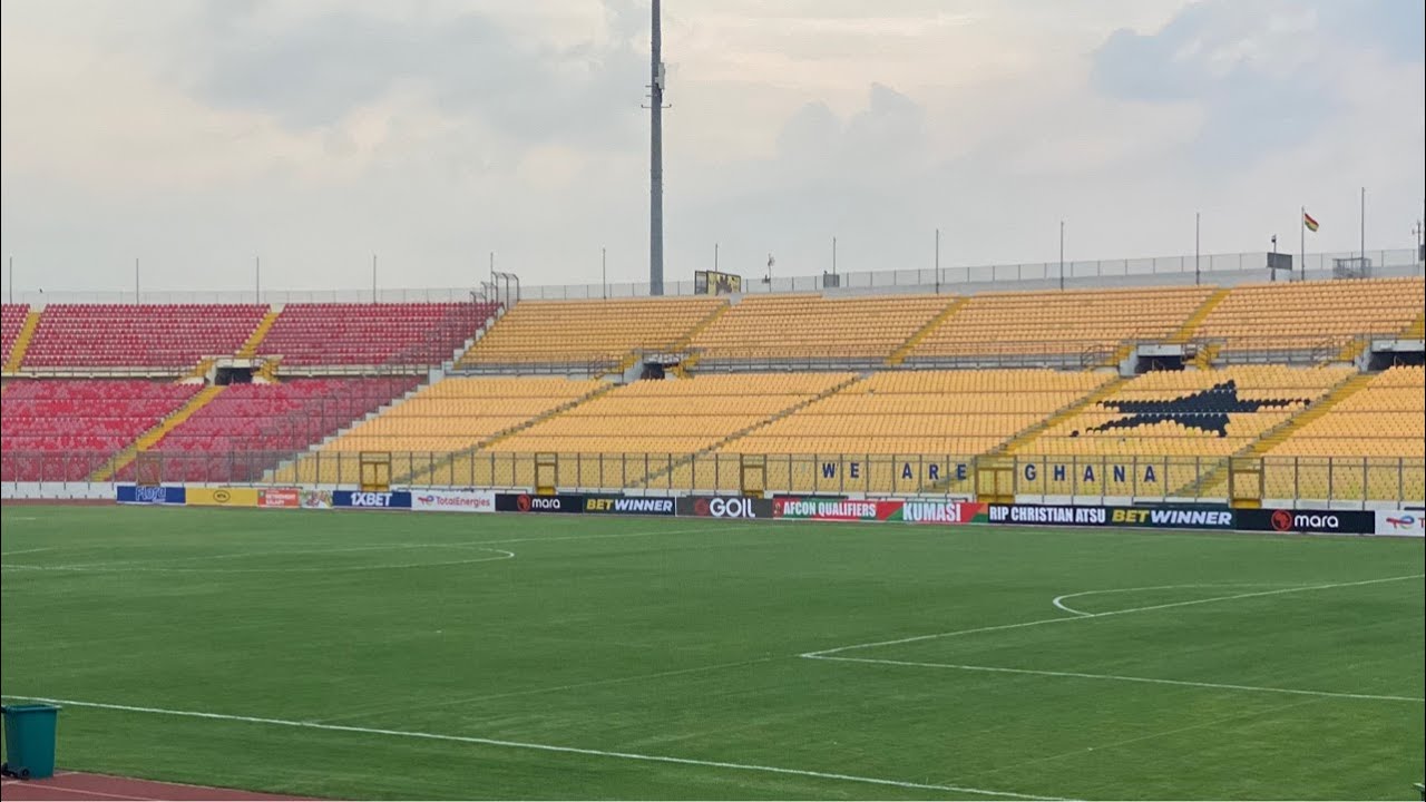 Black Stars First Training at Baba Yara Sports Stadium ahead of Angola ...