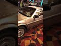 Back to the Future Car #backtothefuture #backtothefutureday #delorean #deloreanmotorcompany #fypシ