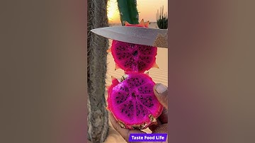 Massive Pink Dragon Fruits Blooming in Desert Dunes 🌵🐉 Macro Tropical Beauty