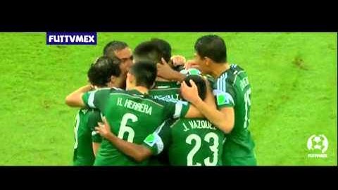 Mexico vs Camerun 1-0 Mundial Brasil 2014 GOLES