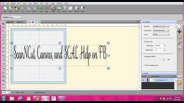Pt1 using the grid/ layer SCAL4 sure cuts a lot 4  Brother ScanNCut Jen Blausey