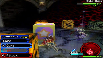 Kingdom Hearts Re:coded (DS) Boss #13 - Data Riku
