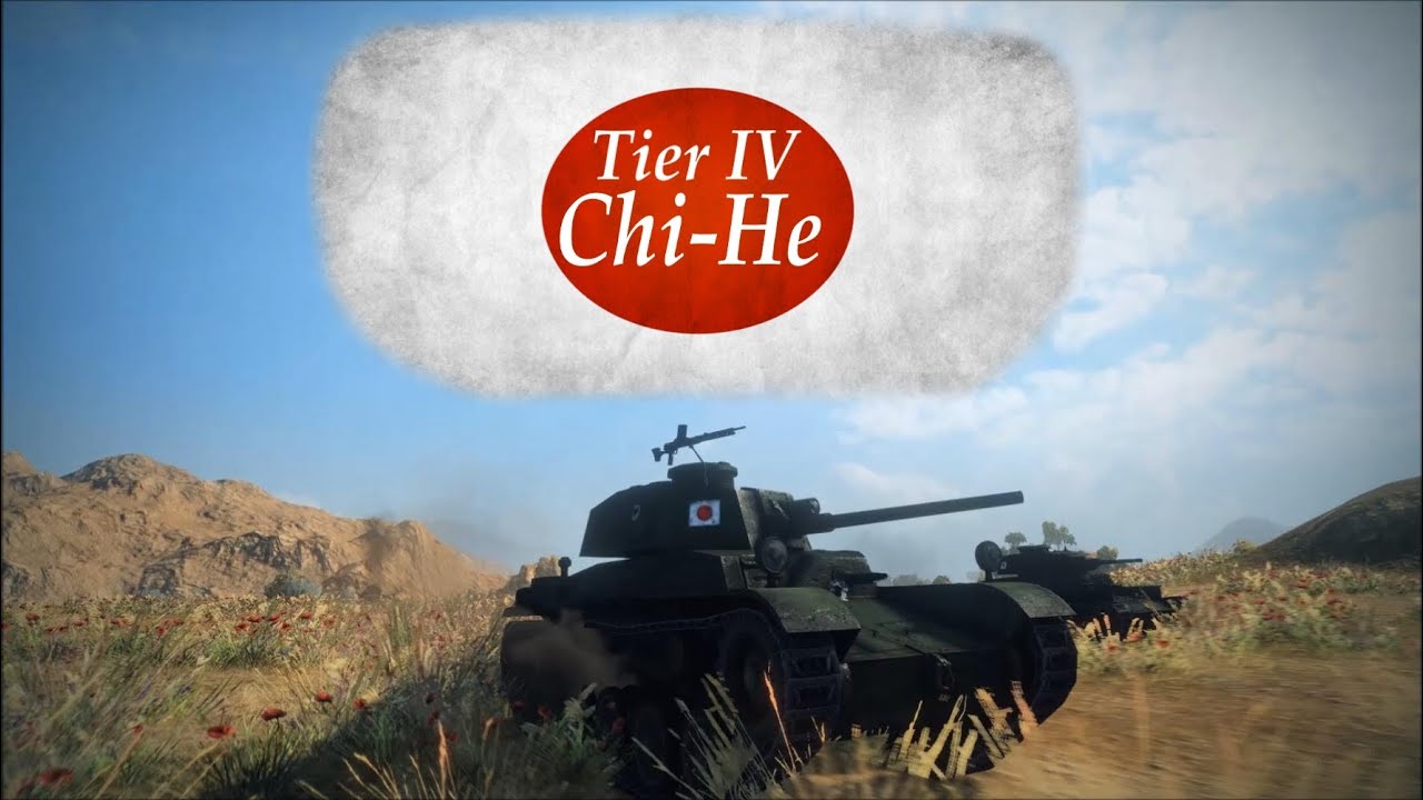 World of Tanks 8.10 Grinding the Japanese Tanks Tier 4 ChiHe YouTube