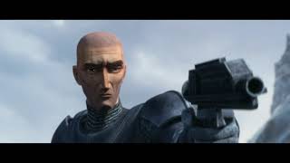 Star Wars The Bad Batch 2023 Crosshair Kills Lieutenant Nolan Scene 1080P