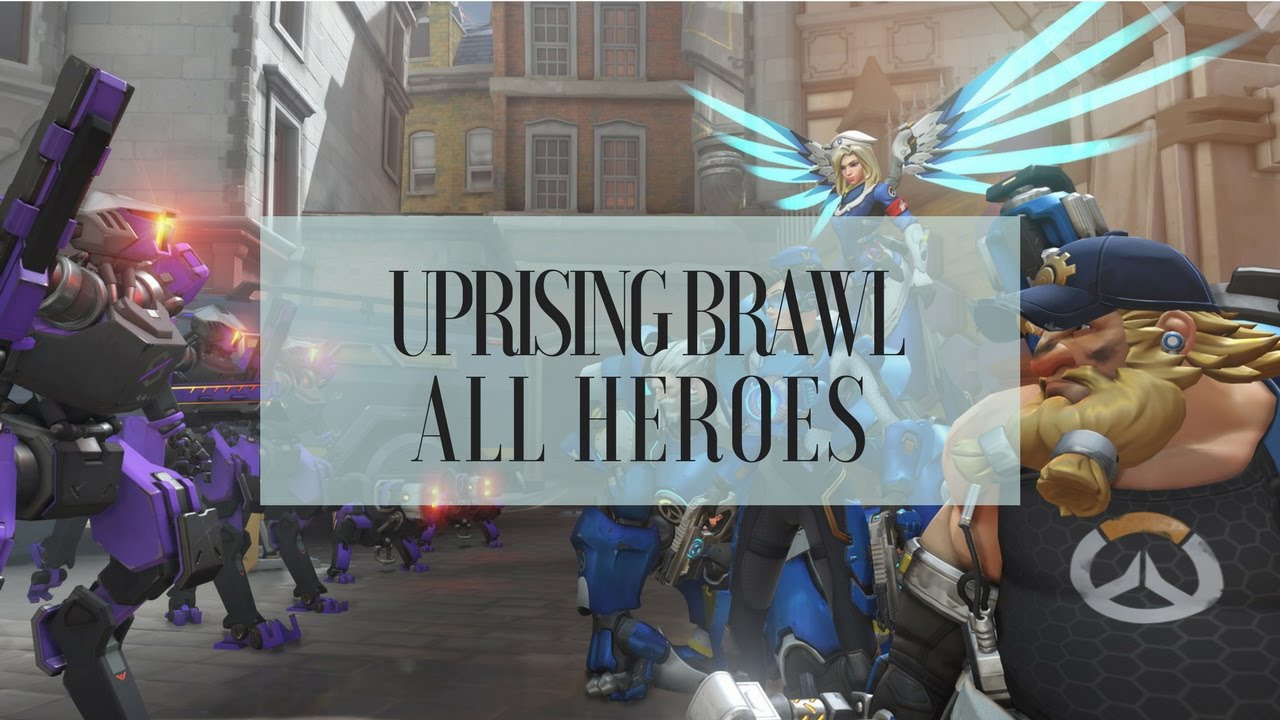 New Overwatch Brawl: Uprising Gameplay [All Heroes]