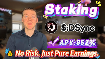 💰 Zero Risk! Earned $500+ in 24 Hours Staking DSync – The Easiest Way to Profit in Crypto! 🔥