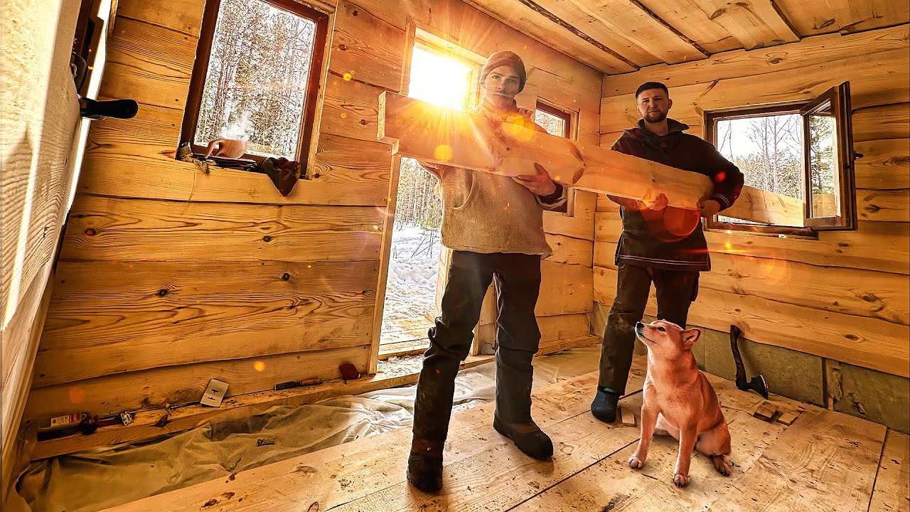 Живем в лесу и СТРОИМ СЕБЕ дом на своем участке Делаем КРУЖКУ из дерева - ЛЕСНЫЕ