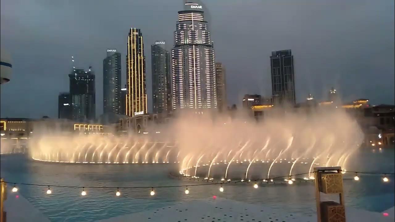 Esmaha Dubai Arabic Song The Dubai Fountain YouTube