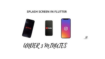 Splash screen in flutter 2024 with source code