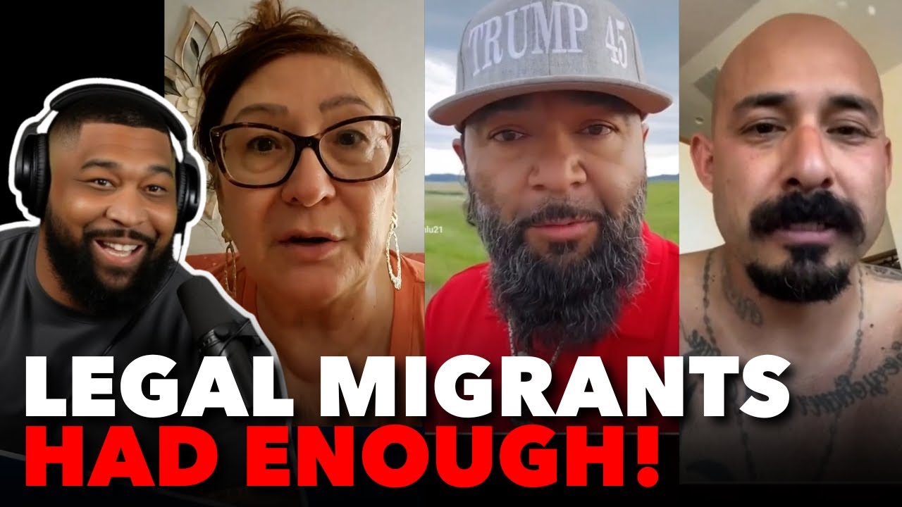 Mexican Americans SLAM Illegal Immigrants RIOTING and BURNING American Flag