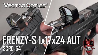 Vector Optics Frenzy-S 1x17x24 Chrome Pistol Red Dot Sight - YouTube