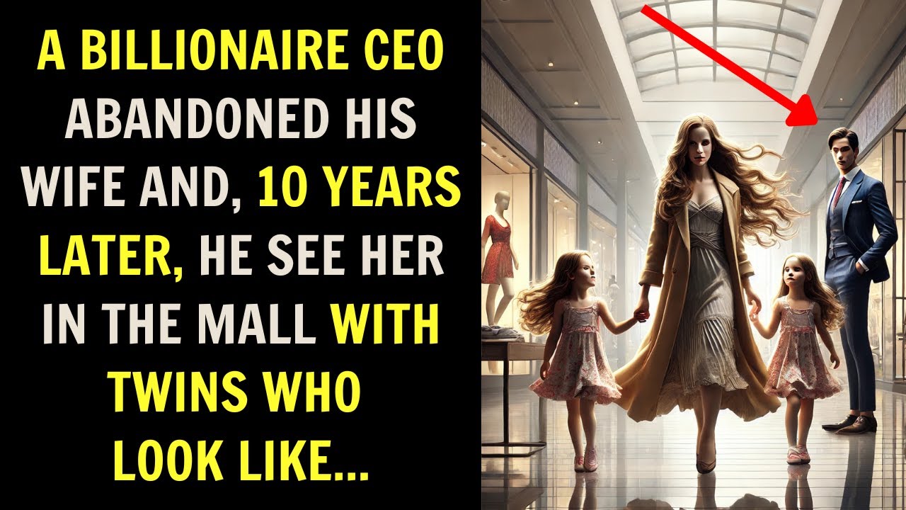 A Billionaire CEO Abandoned His Wife,10 Years Later,He Sees Her In The ...