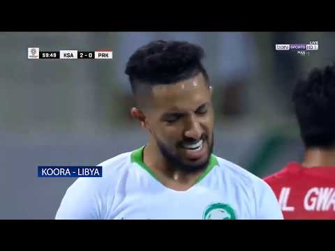 ملخص مباراة السعودية وكوريا الشمالية 4 0 تعليق عصام الشوالي تألق الأخضر السعودي