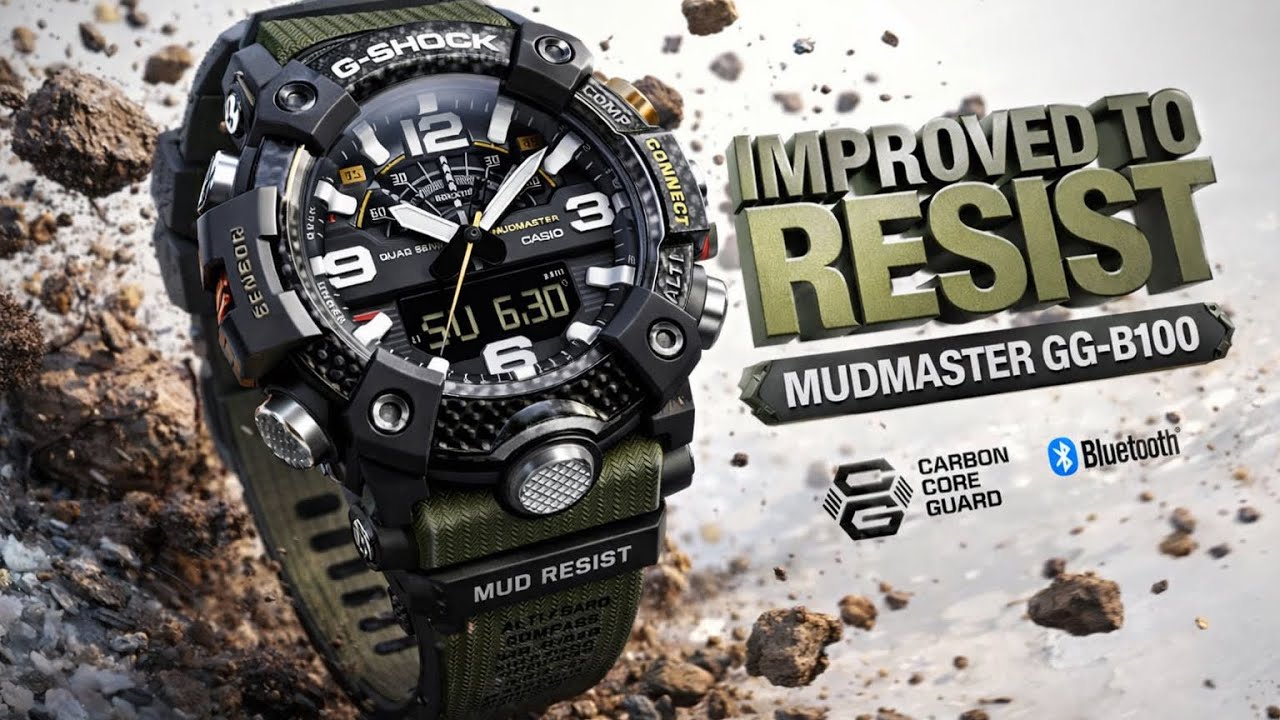  Gshock Best mudmaster  GG-B 100 #watch #casio #ytshorts #yt #vikram 