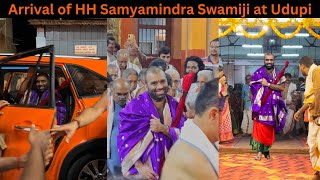 Arrival of HH Samyamindra Swamiji @ Udupi | Kashimatadipathi screenshot 5